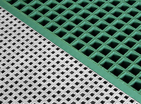 30mm Mini Mesh GRP Grating – Slip-Resistant Flooring with Micro-Mesh Safety Design