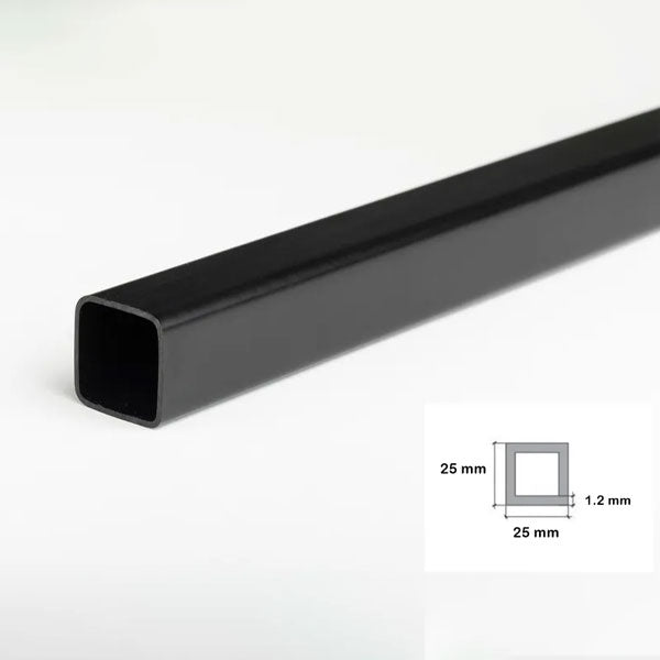 PVC Square Tubing 1 Metre – Lightweight Plastic Pipe for DIY & Fabrication