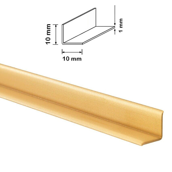 5m Flexible Self Adhesive PVC Corner Trim – 90° Angle Edge Strip for Wall and Surface Finishing