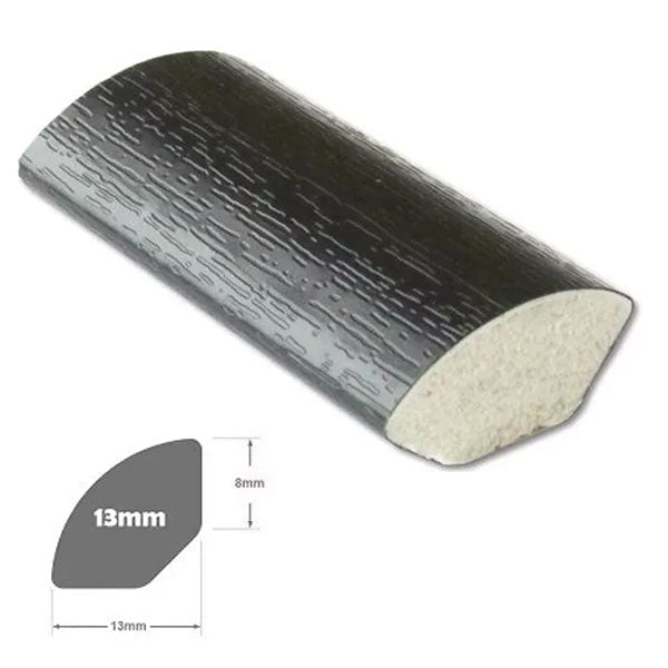 95cm uPVC Quadrant Finishing Trim – 13mm & 17.5mm Smooth Bead for Tiles, Windows, Frames