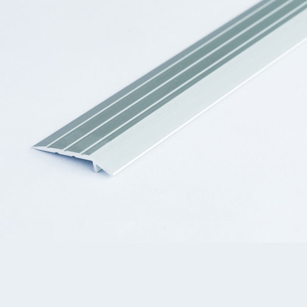 1m Anodised Aluminium Ramp Edge Trim – Floor Level Transition Strip for Door Thresholds
