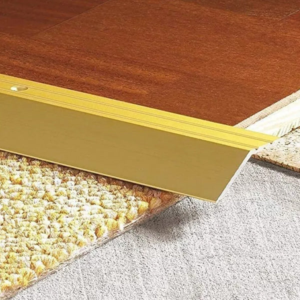 1m Aluminium Ramp Edge Trim for Connecting Uneven Floor Surfaces