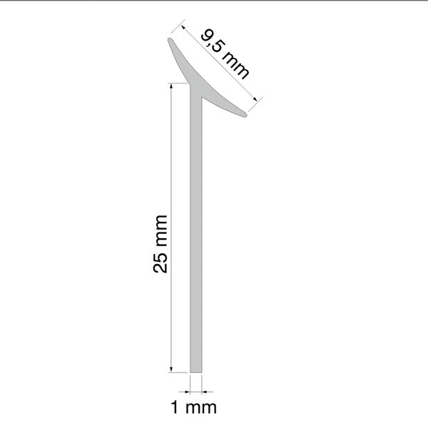 4.2m Flexible Self-Adhesive PVC Worktop Seal Trim – 9.5mm Gap Edge Finishing Strip