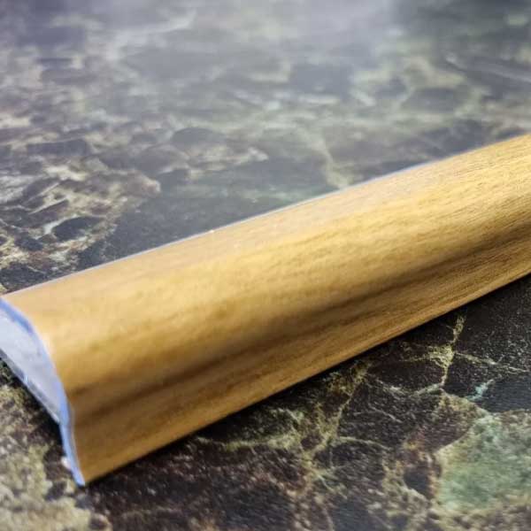 Oak Finish Stair Edge Trim 0.9m – Aluminium Nosing for 8–10mm Flooring